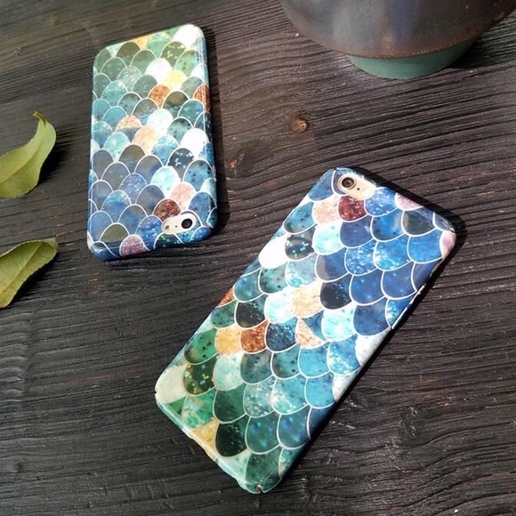 🧜‍♀️ Mermaid Scale Hard iPhone 6 / 6S Case - Picture 5 of 5